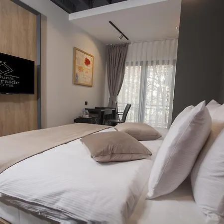 Solun'S Riverside Rooms Skopje Exterior foto